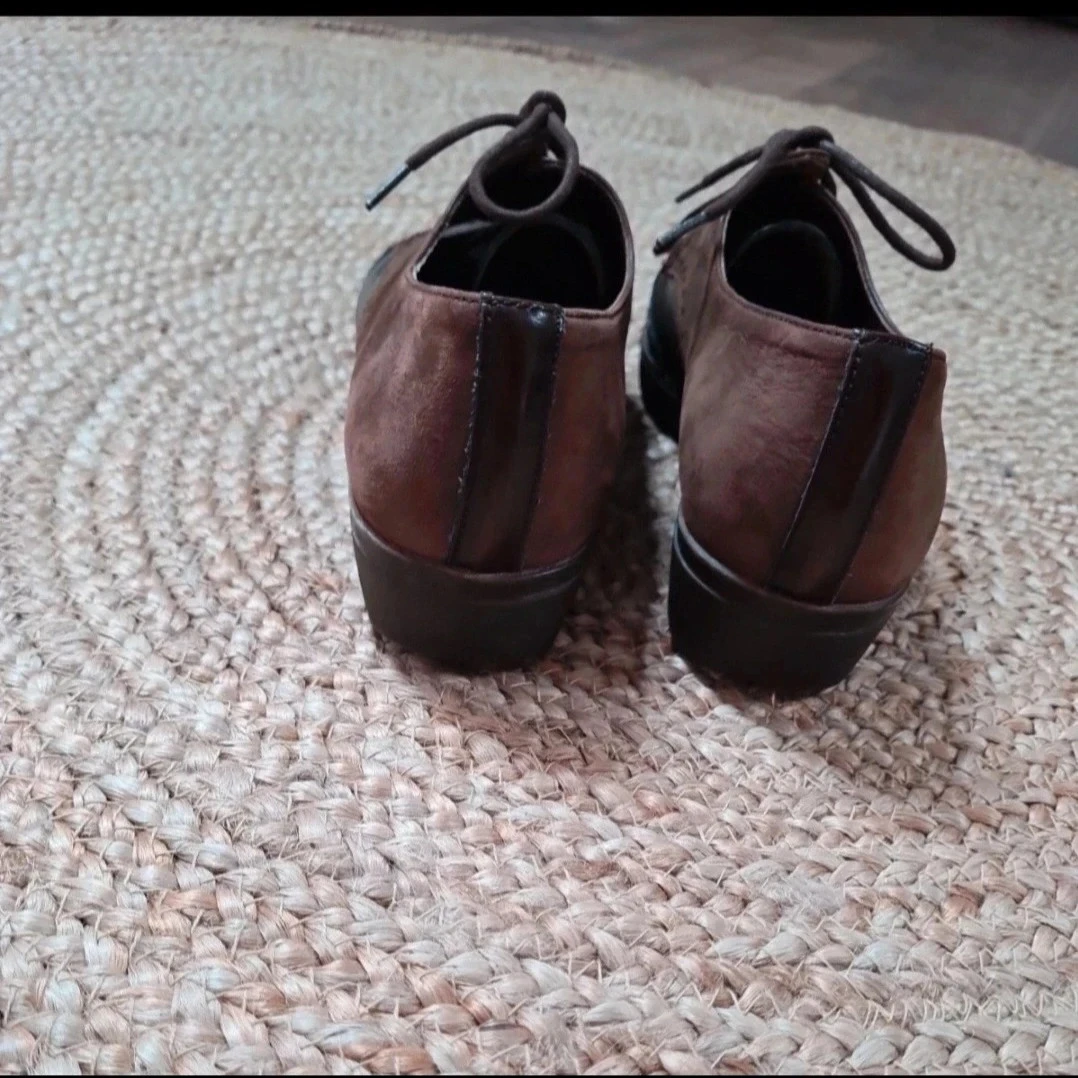 Sapatos derby marrons 38 – photo 4